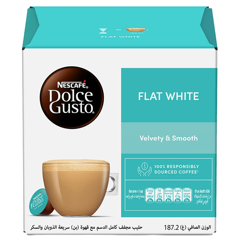 NESCAFÉ Dolce Gusto Flat White| NESCAFÉ® MENA